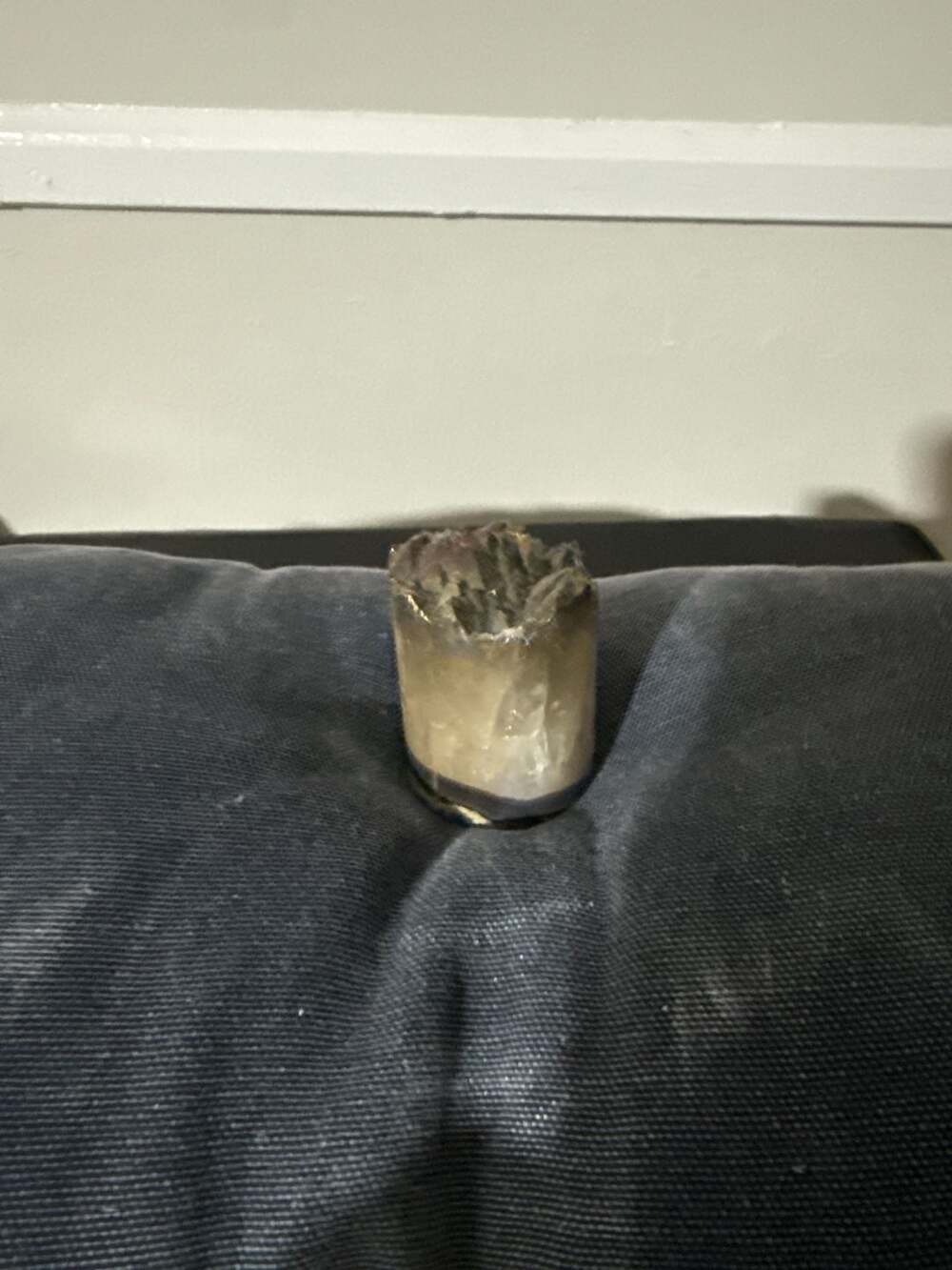 Crystal Tones Smoky Quartz Gold Infused stone